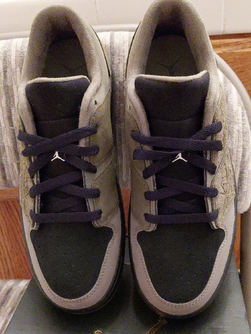 Brand New AJ 1's  in Olive Green and Black Youth Size 7 And Women Size 8.5